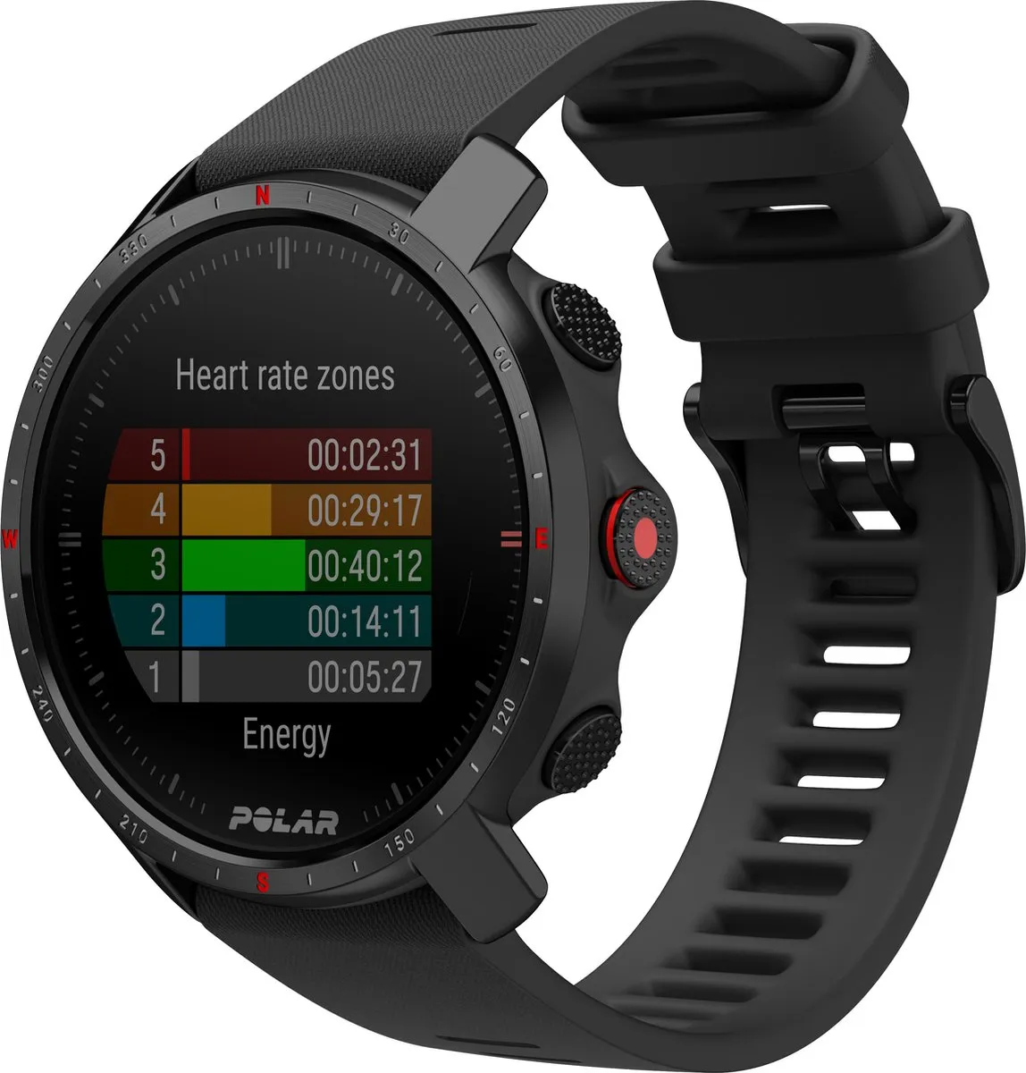Polar Grit X Pro Outdoor Horloge 47mm - Zwart