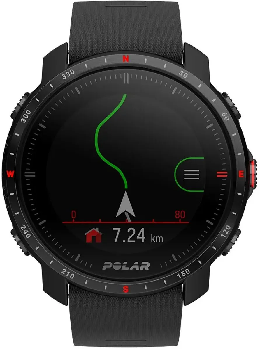 Polar Grit X Pro Outdoor Horloge 47mm - Zwart - afbeelding 6 van 6