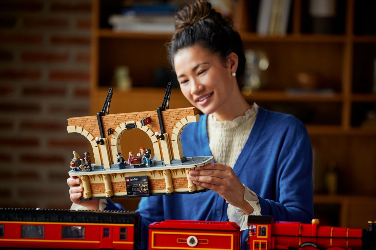 LEGO Harry Potter Zweinstein Express - Verzameleditie Modelbouw Trein - 76405