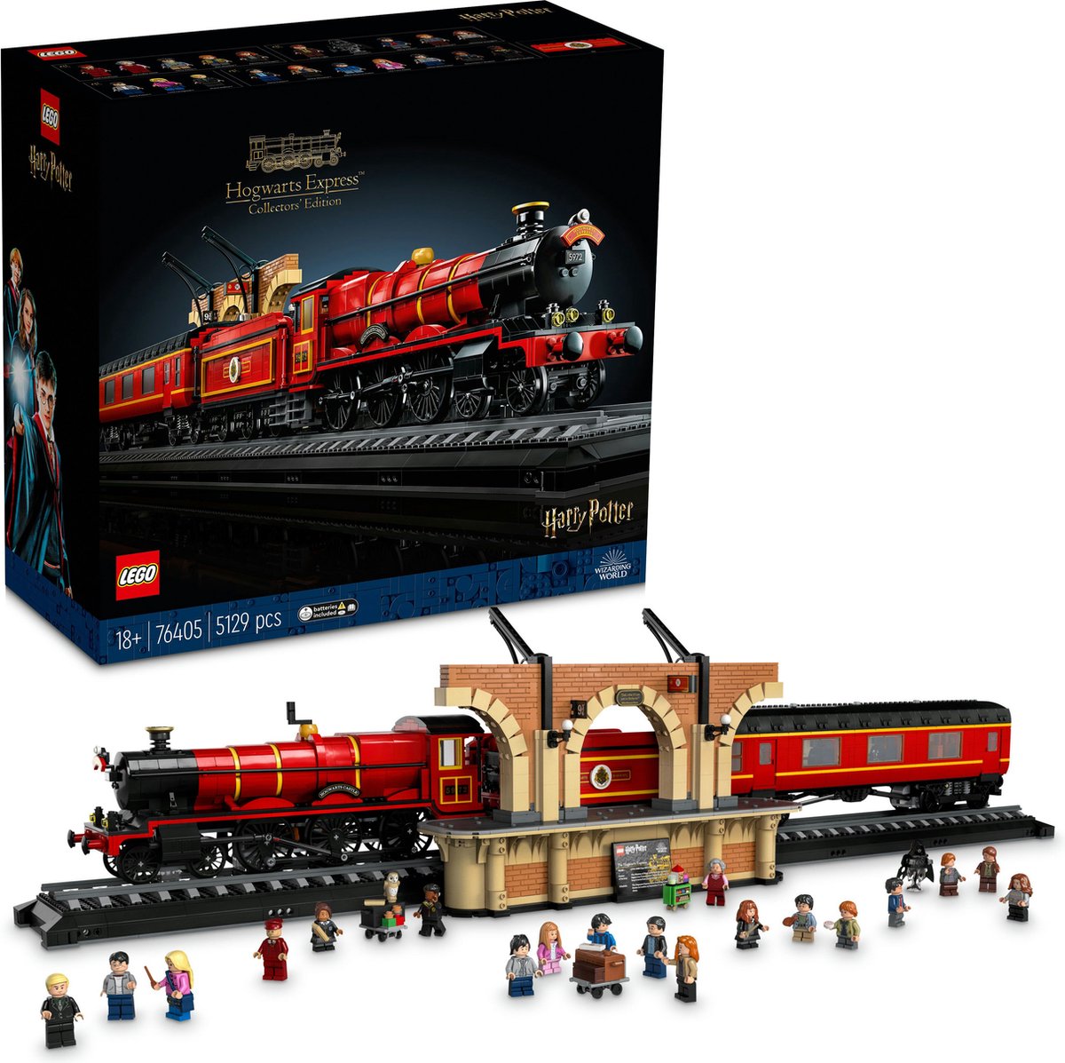 LEGO Harry Potter Zweinstein Express - Verzameleditie Modelbouw Trein - 76405