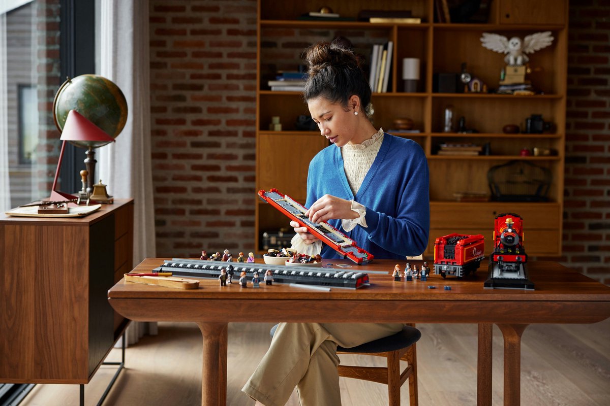 LEGO Harry Potter Zweinstein Express - Verzameleditie Modelbouw Trein - 76405