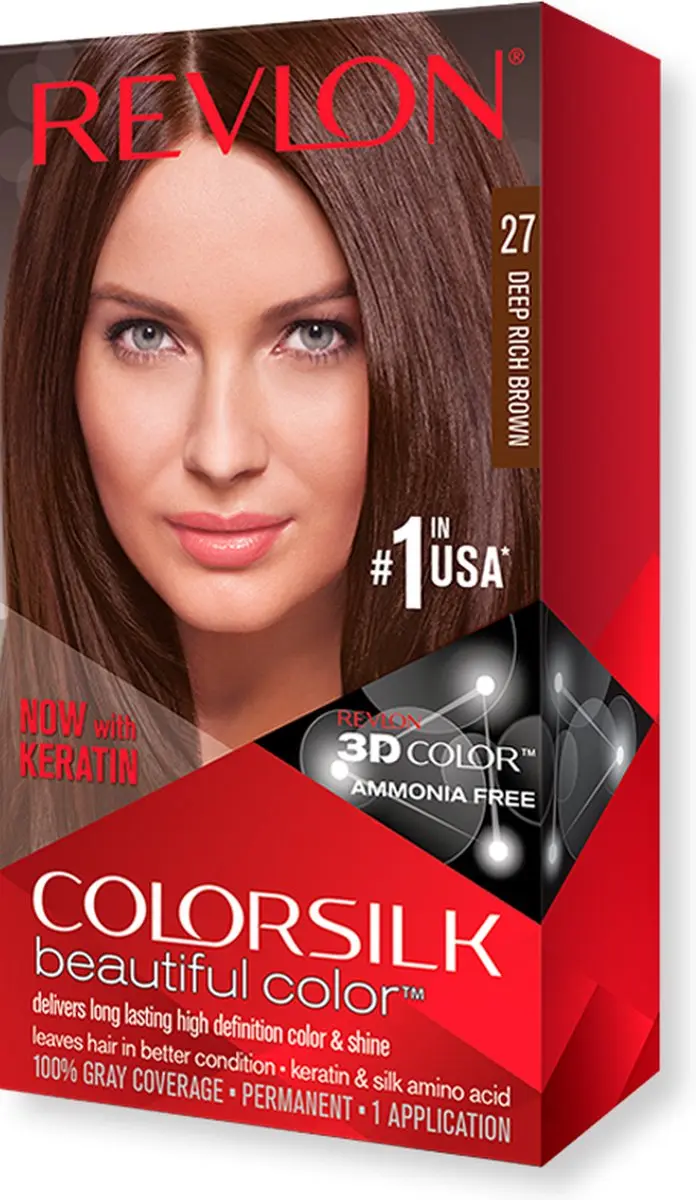 Revlon Colorsilk Haarkleur Kastanjebruin 3ml