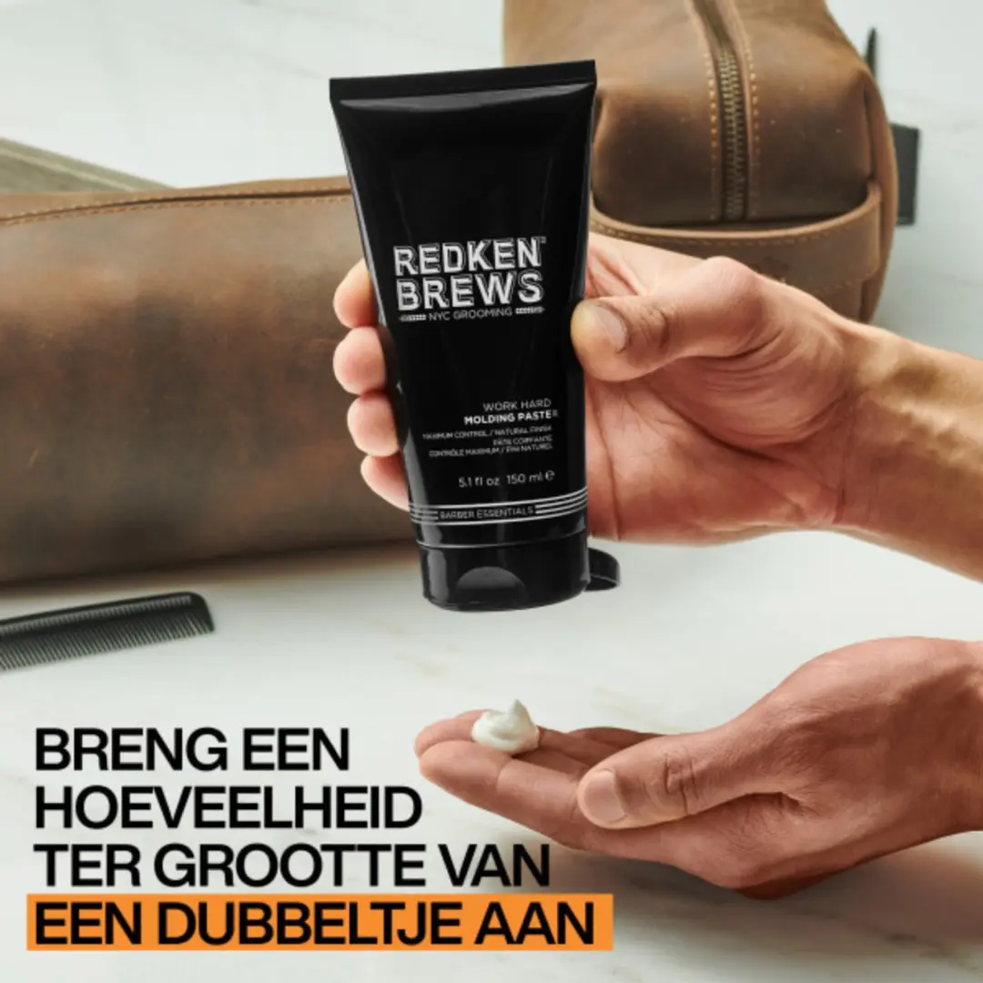 Redken Brews Work Hard Molding Paste 100ml