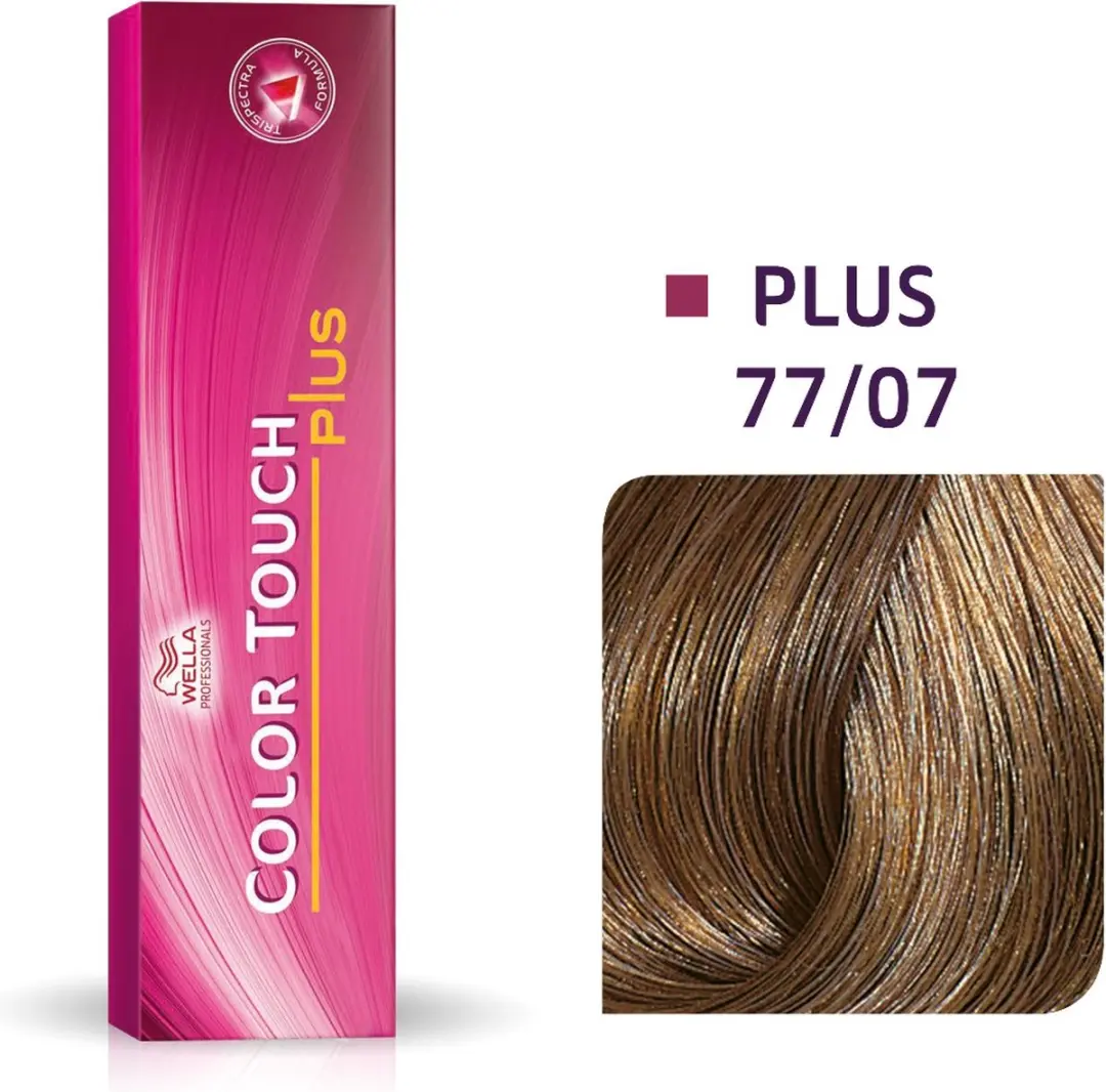Wella Professionals Color Touch Plus 77/07 Haarverf 60ml - Zwart