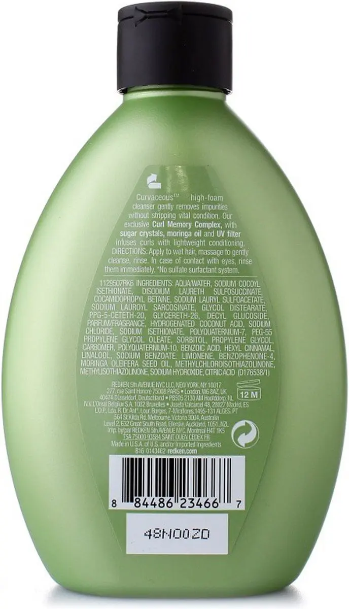 Redken Curvaceous Unisex Shampoo 300ml
