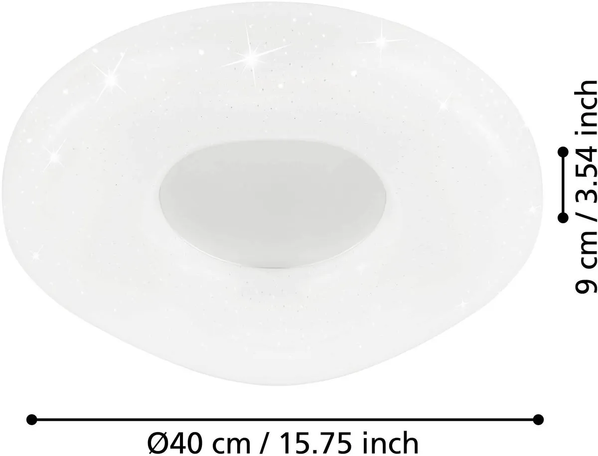 Eglo Zamudilo Plafondlamp 40cm - Wit