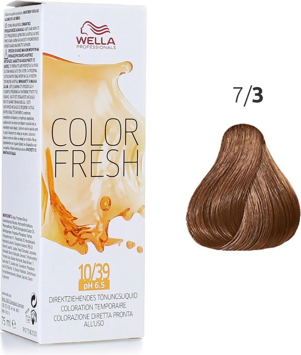 Wella Professionals Color Fresh Haarverf 7/3 75ml