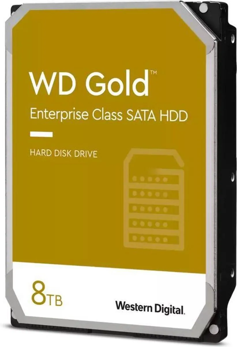 Western Digital Gold WD8004FRYZ 8TB - 3.5" SATA - afbeelding 5 van 5