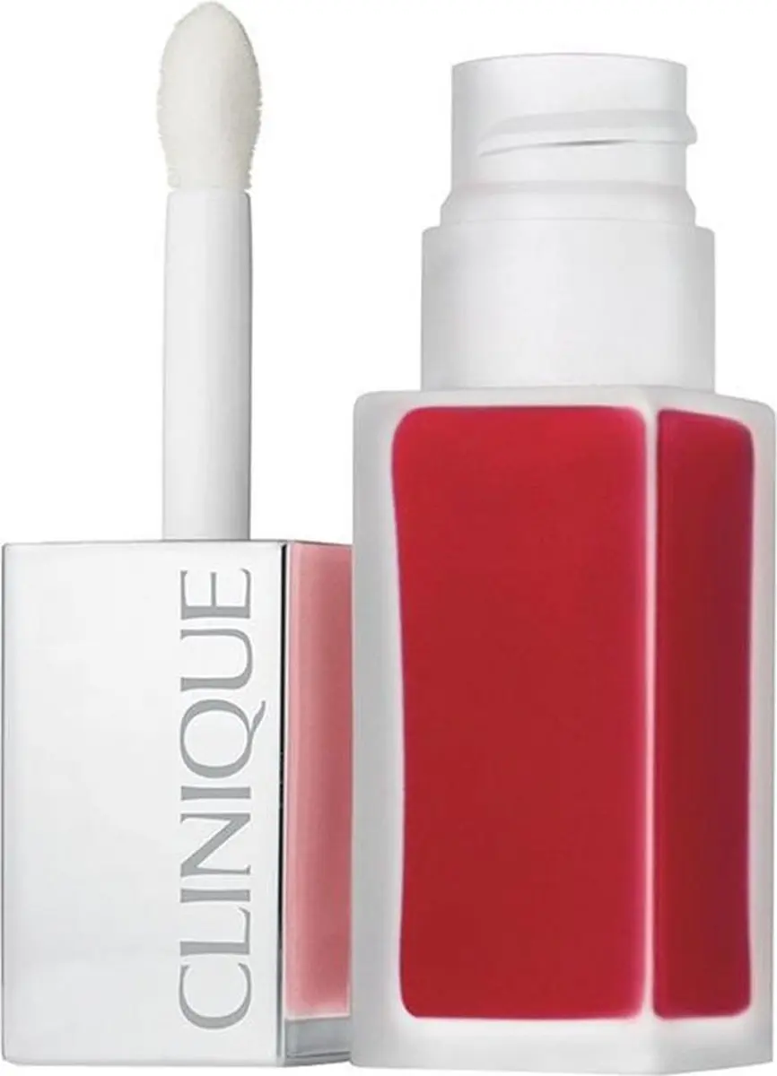 Clinique Pop Liquid Matte Lip Colour + Primer 02 Flame Pop - 6ml