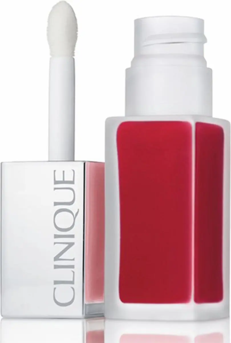 Clinique Pop Liquid Matte Lip Colour + Primer 02 Flame Pop