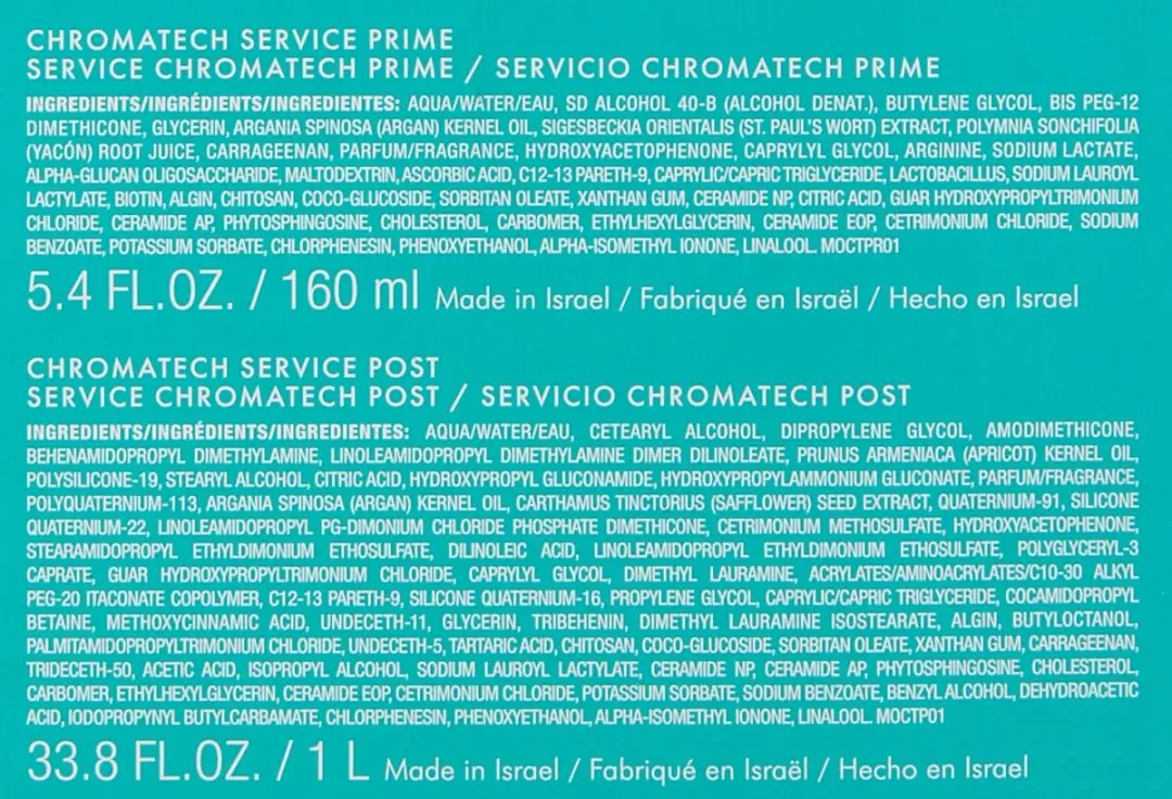 Moroccanoil Color Complete ChromaTech Service Kit 1160ml - 2 Stuks