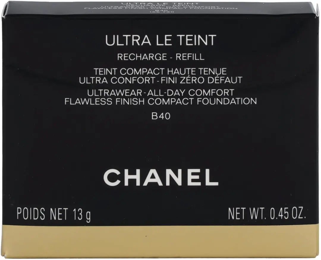 Chanel Ultra Le Teint Compact Powder Navulling B40 - Rose - 13 ml