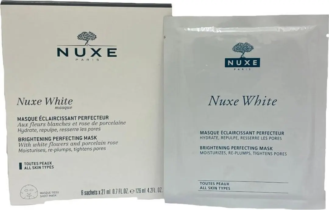Nuxe White Brightening Perfecting Mask - 6 Stuks
