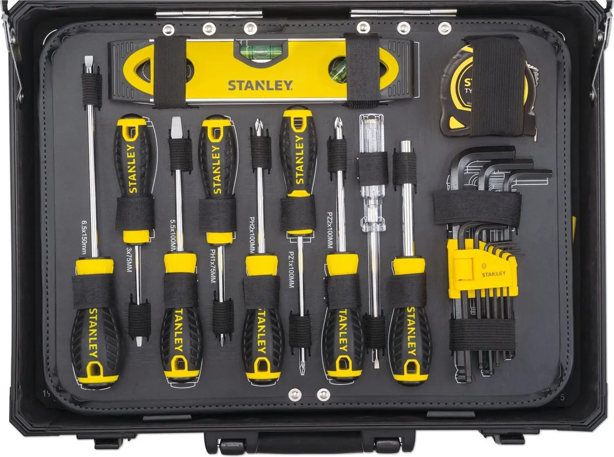 Stanley Gevulde Gereedschapskoffer 142-delig STMT98109-1