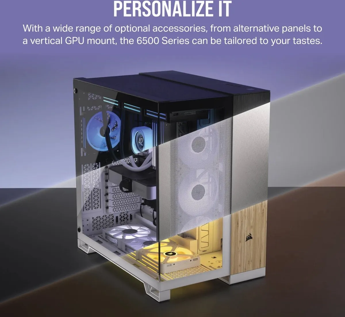 Corsair 6500D AIRFLOW Midi Tower - Wit