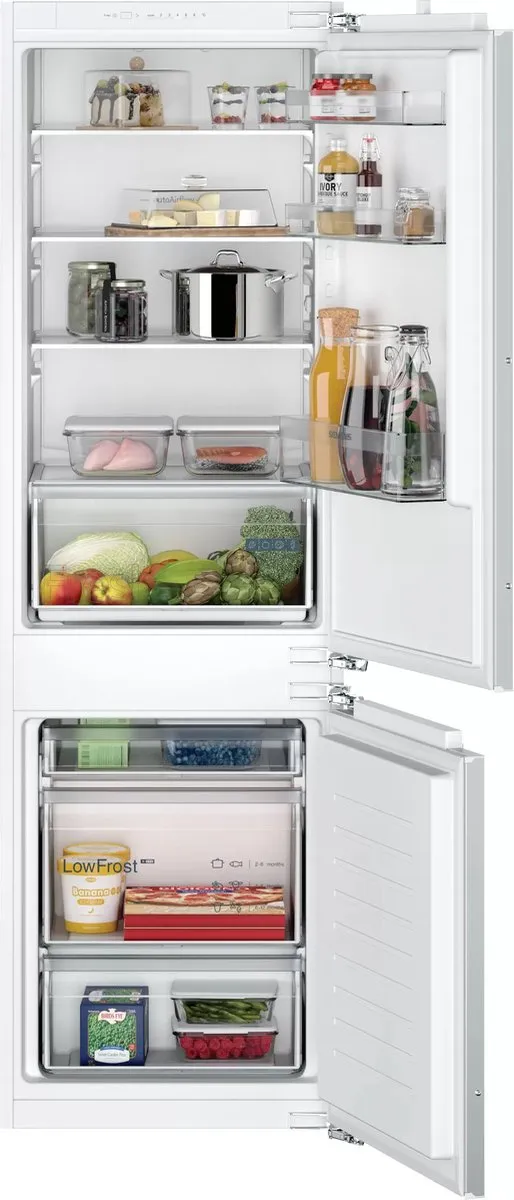 Siemens iQ100 KI86VNFE0 Inbouw Koel-Vriescombinatie 267L