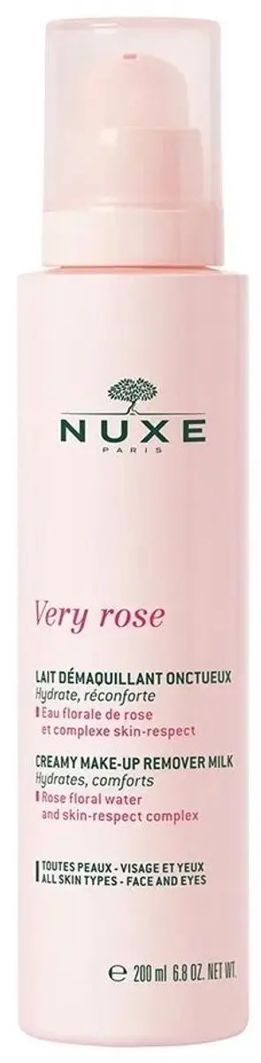 Nuxe Very Rose Lait Démaquillant Onctueux 200ml - afbeelding 6 van 6