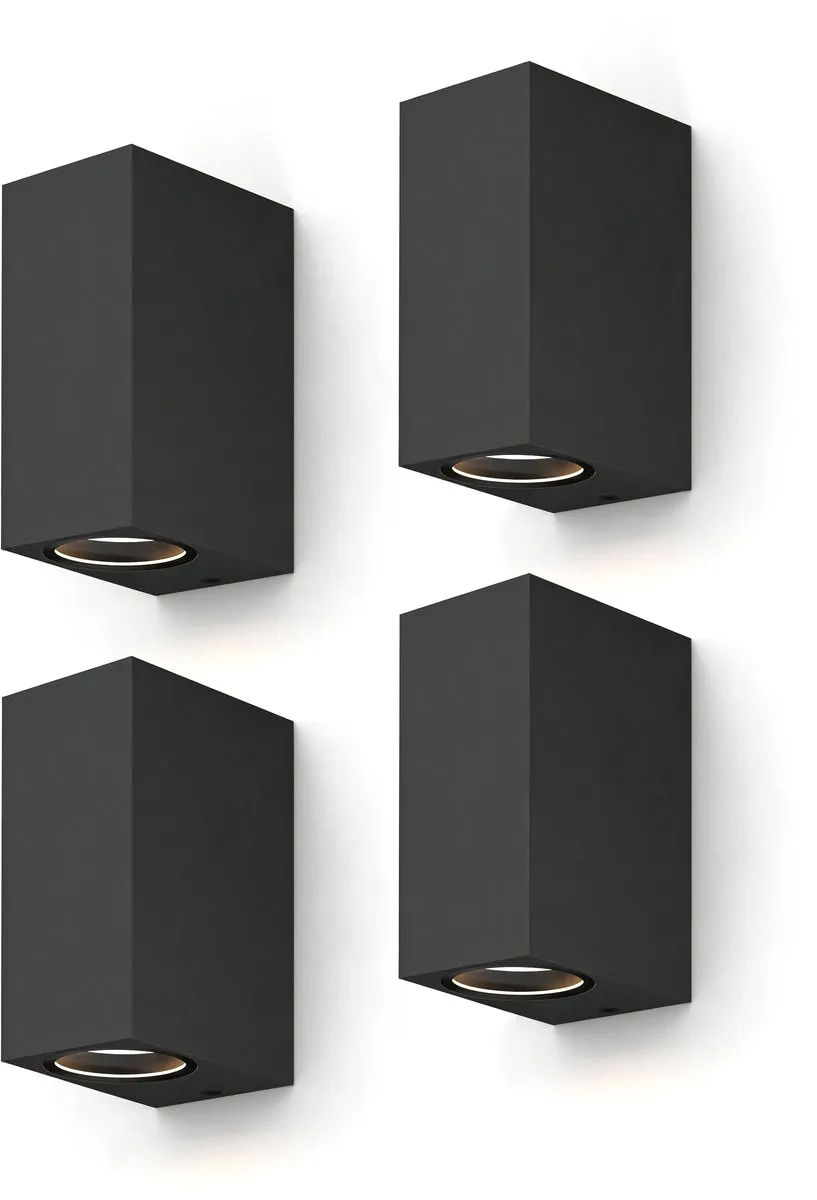 Calex Wandlamp Bergamo 2x GU10 IP54