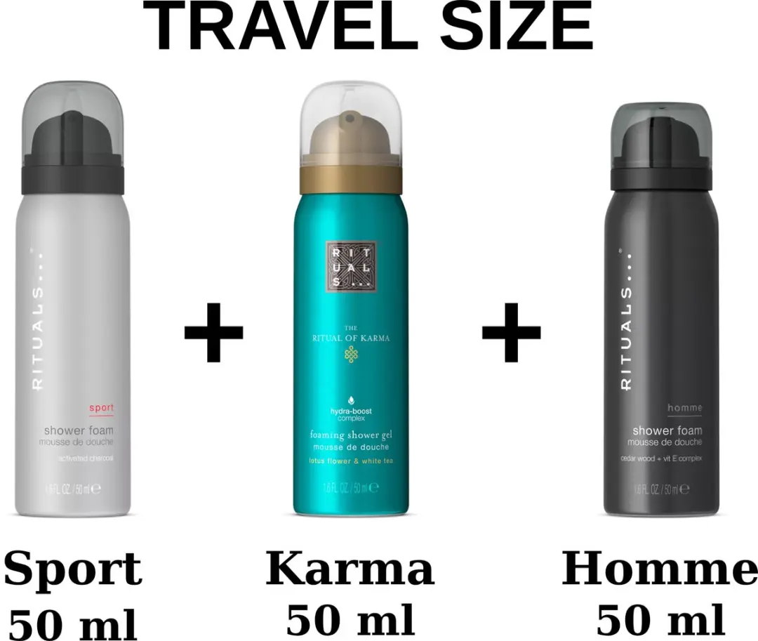 Rituals Combi Set Travel Douchegels