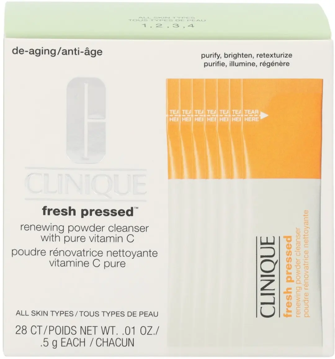 Clinique Fresh Pressed Renewing Powder Cleanser - 28x14ml