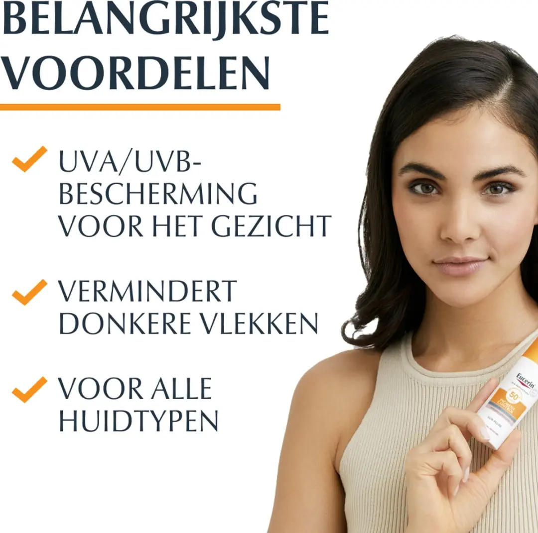 Eucerin Sun Pigment Control Gezicht Zonnebrand SPF 50+ 50ml