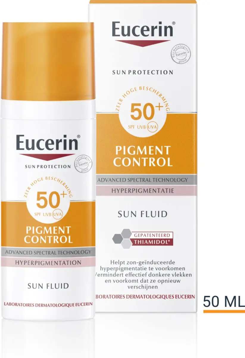 Eucerin Sun Pigment Control Gezicht Zonnebrand SPF 50+ 50ml
