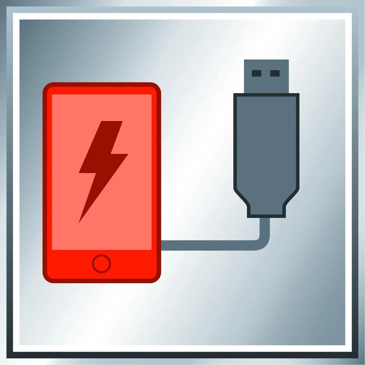 Einhell TE-CP 18 Li Powerbank - 18V Power X-Change - Rood/Zwart