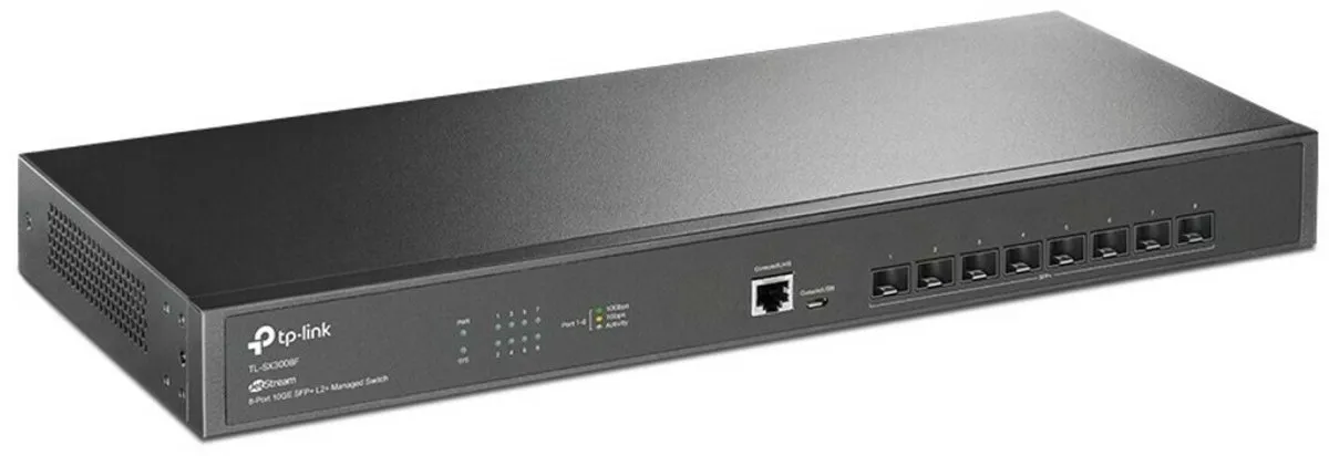 TP-Link TL-SX3008F Netwerkswitch 8 Poorten - 160 Gbps - afbeelding 6 van 6