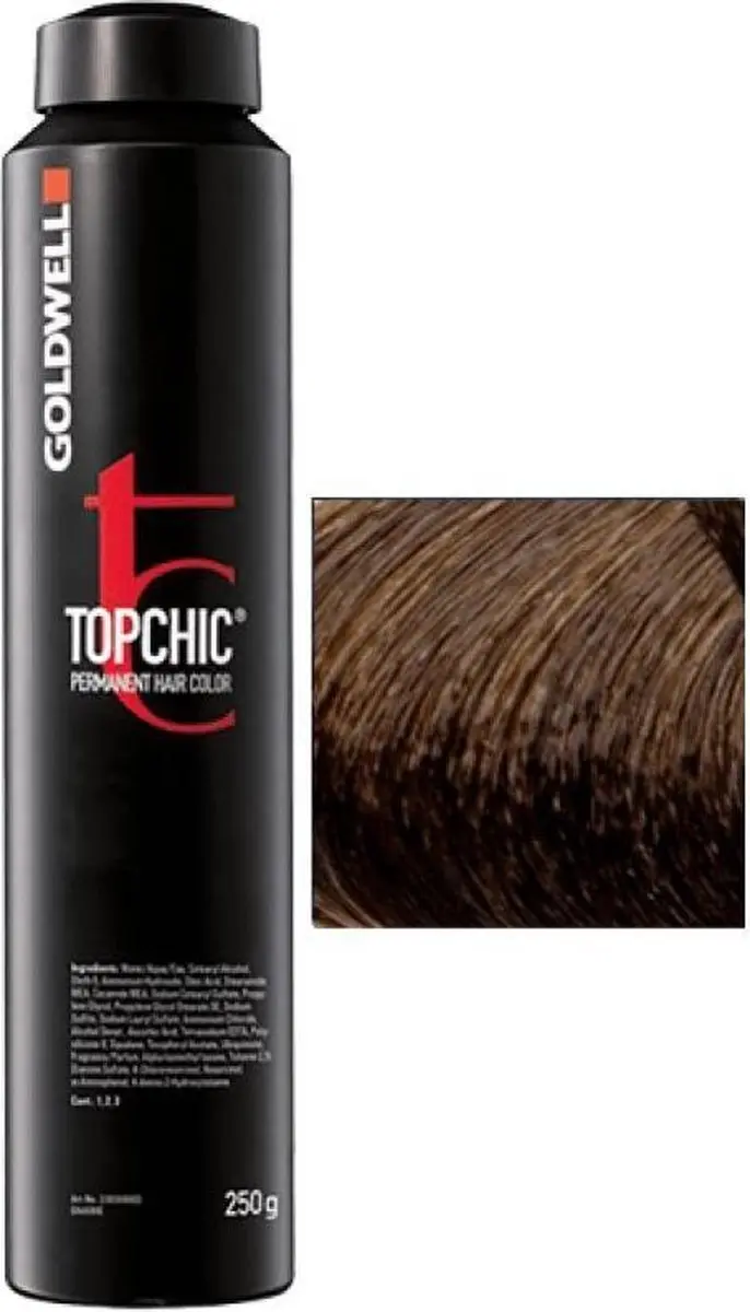 Goldwell Topchic Depot Bus 250ml - 7N Bruin Permanent - afbeelding 6 van 6