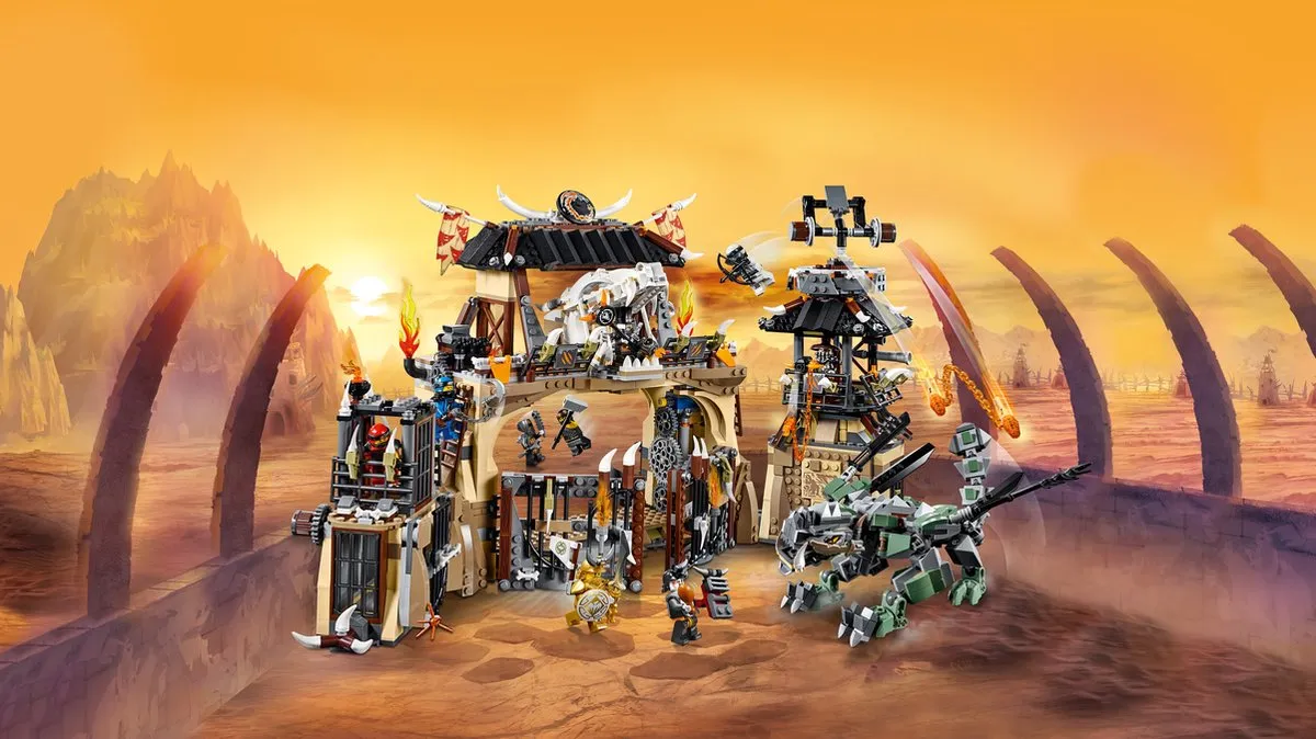 LEGO Ninjago Drakenkuil 70655 - 1660 Stukken - afbeelding 6 van 6