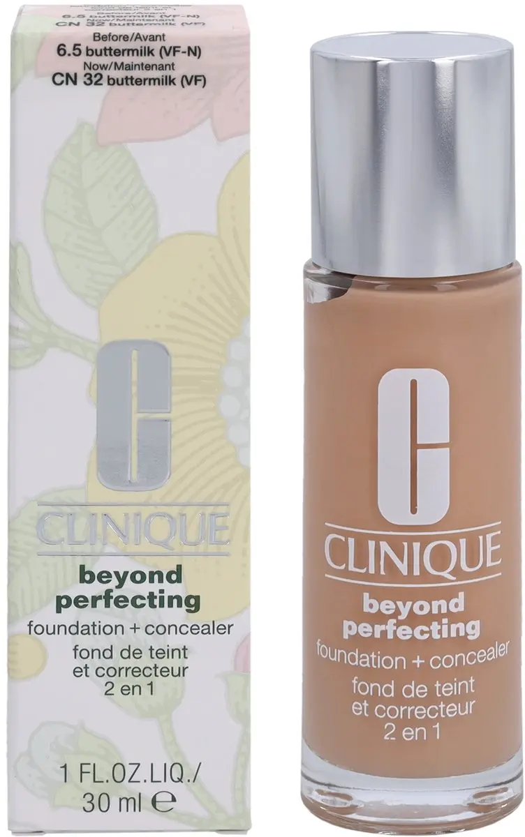 Clinique Beyond Perfecting Foundation + Concealer 32 Buttermilk - 30ml