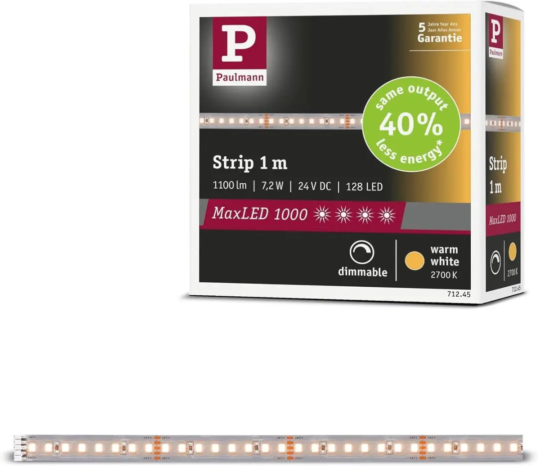 Paulmann MaxLED 71245 LED-strip 1m