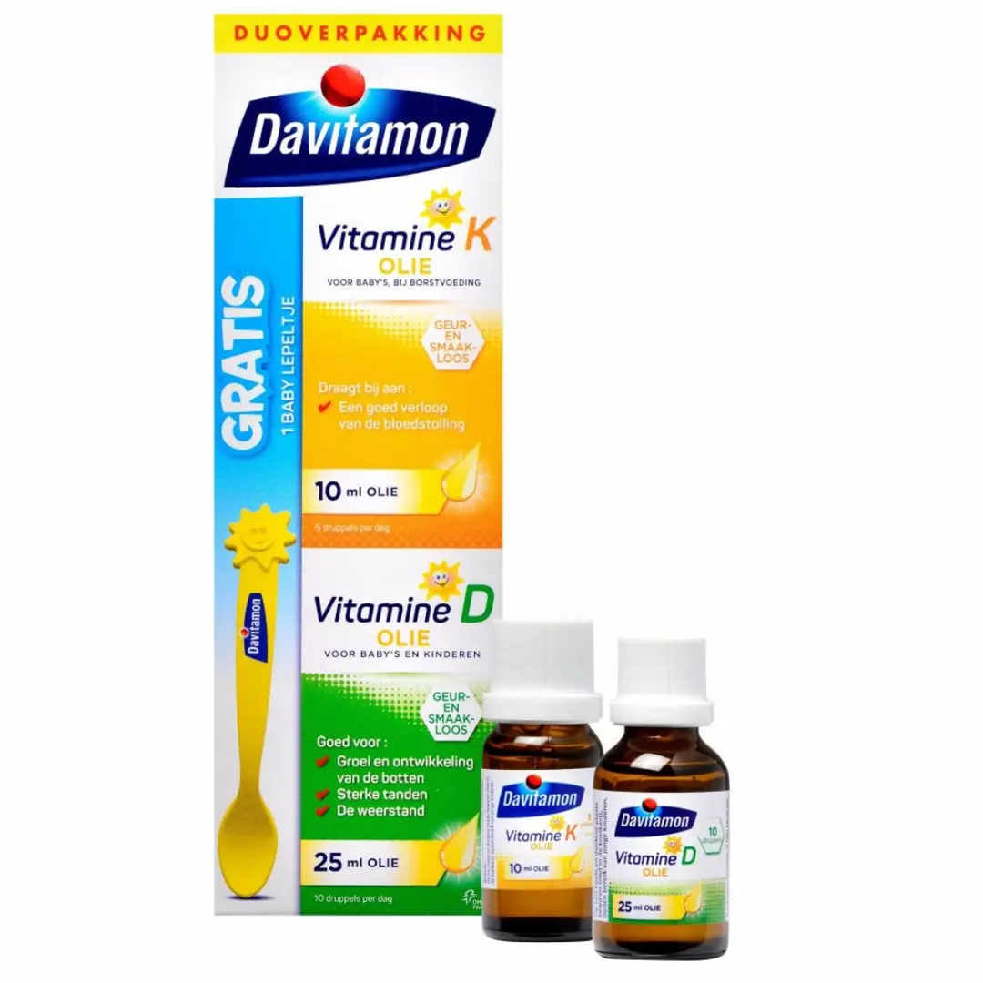 Davitamon Baby 1e Vitamines - 4x35ml
