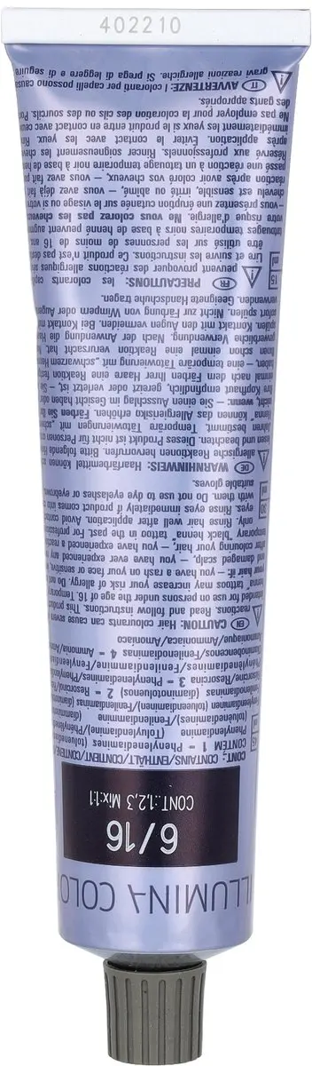Wella Professionals Illumina Color 6/16 Haarverf 150ml - Zwart