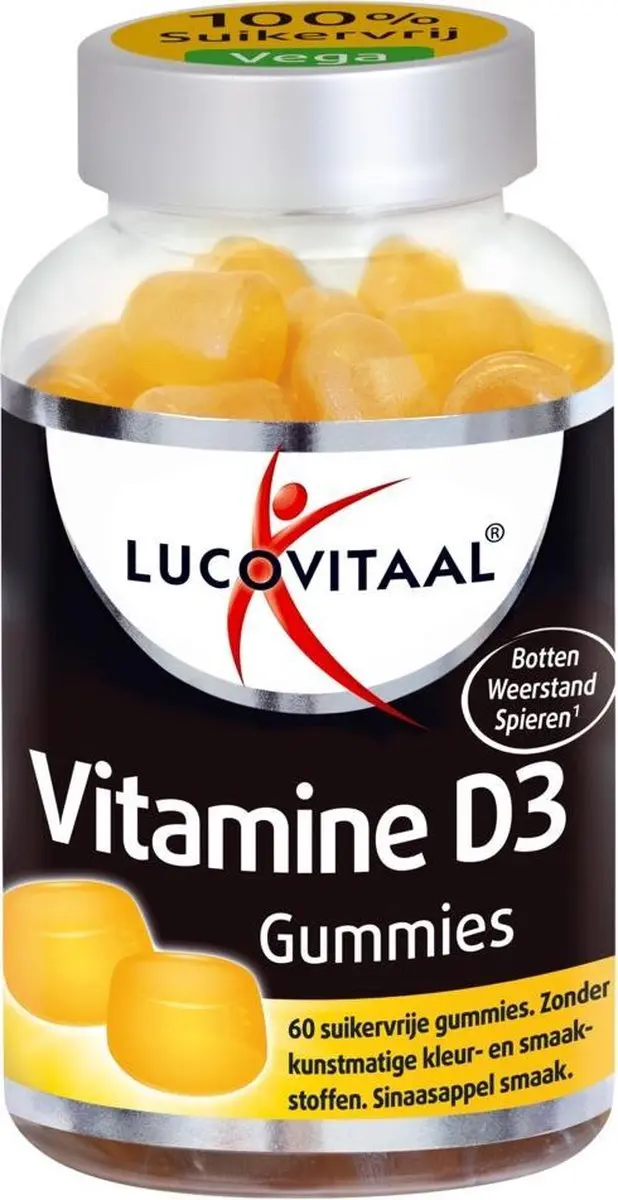 Lucovitaal Gummies Vitamine D3 60 Stuks