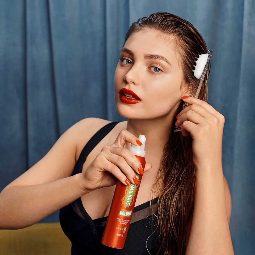 Wella New Wave Volume Mousse 200ml - 6 Stuks
