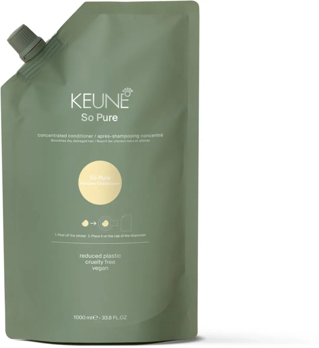 Keune So Pure Restore Conditioner Refill 1000ml