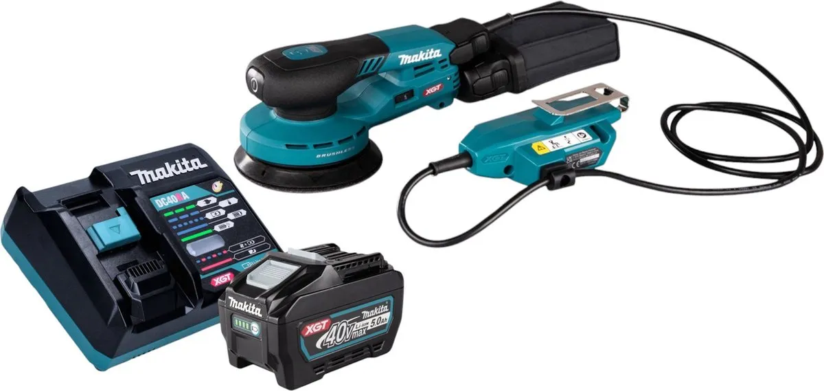 Makita BO001CG Accuschuurmachine 40V 125mm