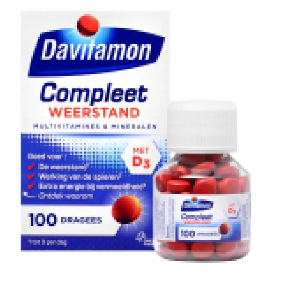 Davitamon Compleet Weerstand 400g - 4x100 Stuks