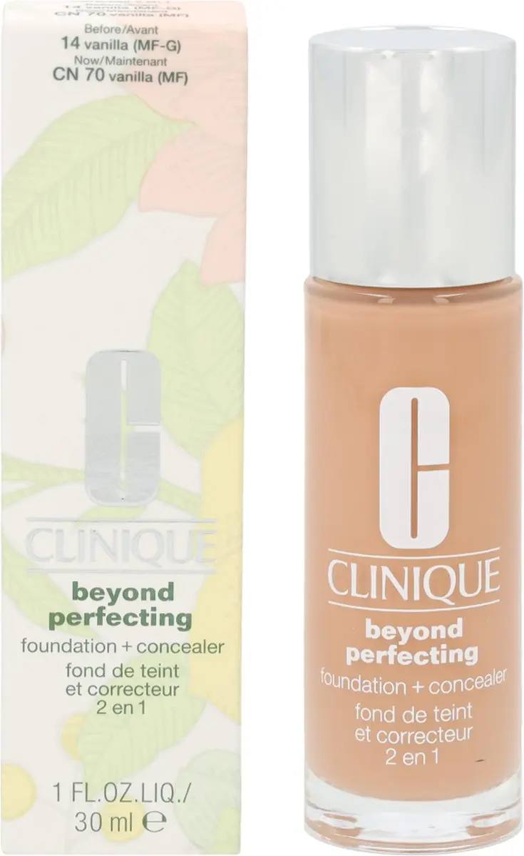 Clinique Beyond Perfecting Foundation + Concealer 14 Vanilla - 30ml