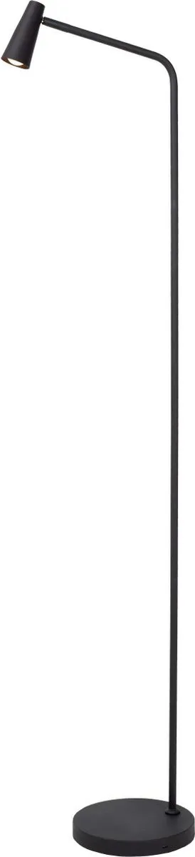 Lucide Stirling Oplaadbare Vloerlamp - 1x3W 2700K - Zwart