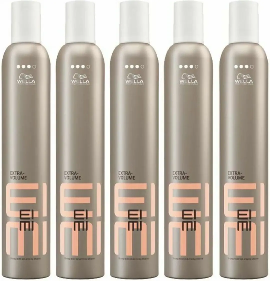 Wella EIMI Extra Volume Mousse 500ml - 5 Stuks