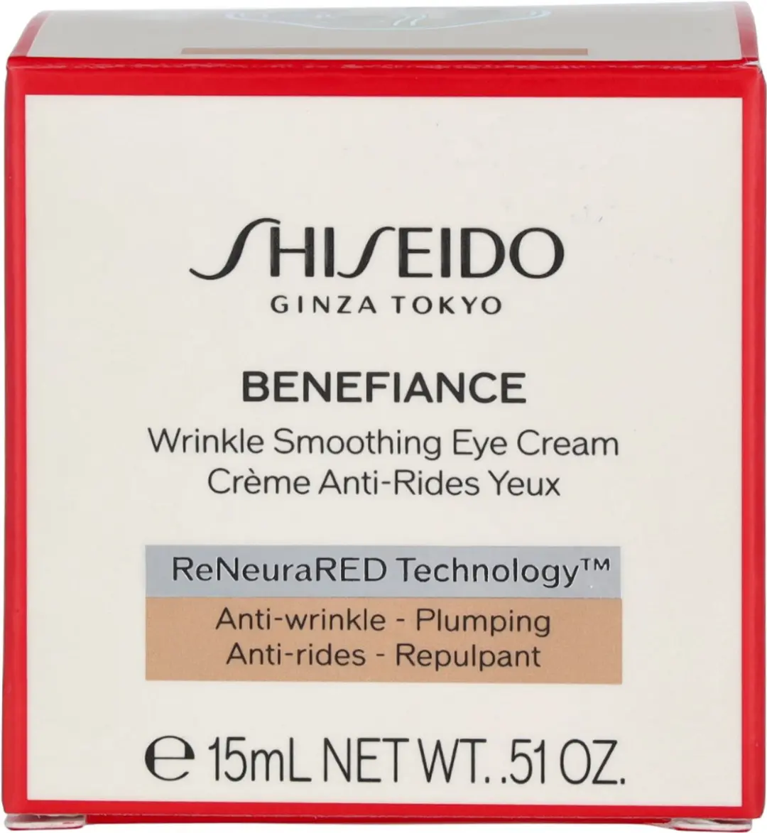 Shiseido Benefiance Wrinkle Smoothing 2.0 Oogcrème 15ml