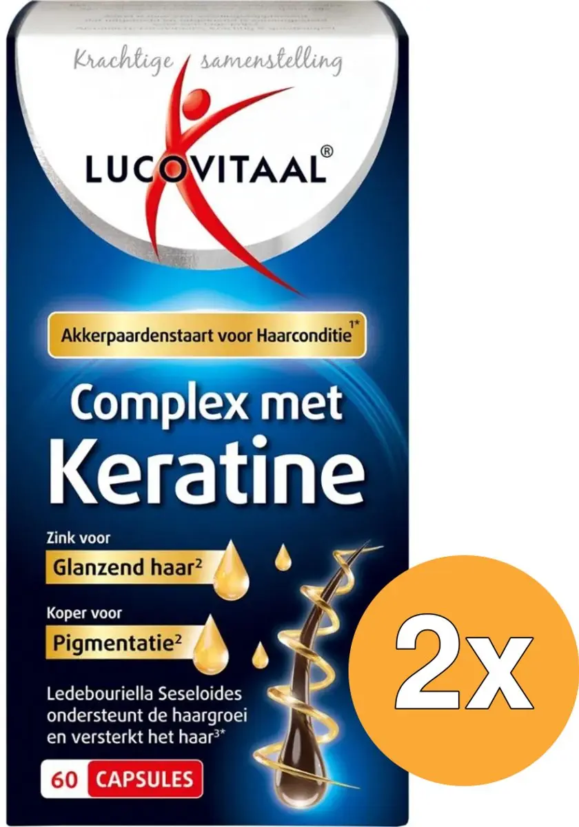 Lucovitaal Keratine Complex 120 Capsules