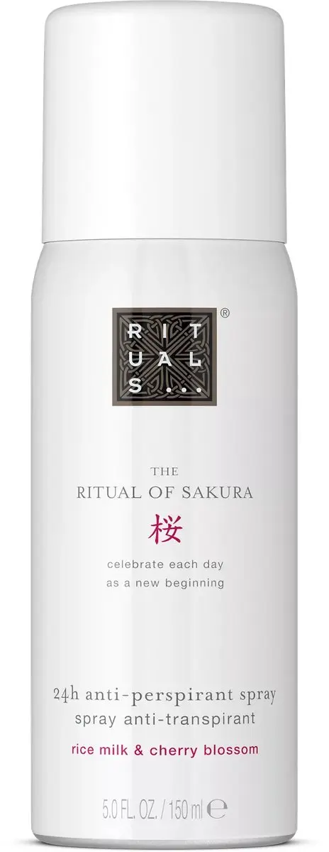Rituals of Sakura Geschenkset - 920ml (5x) Douchegel/Deo/Bath Foam/Cream