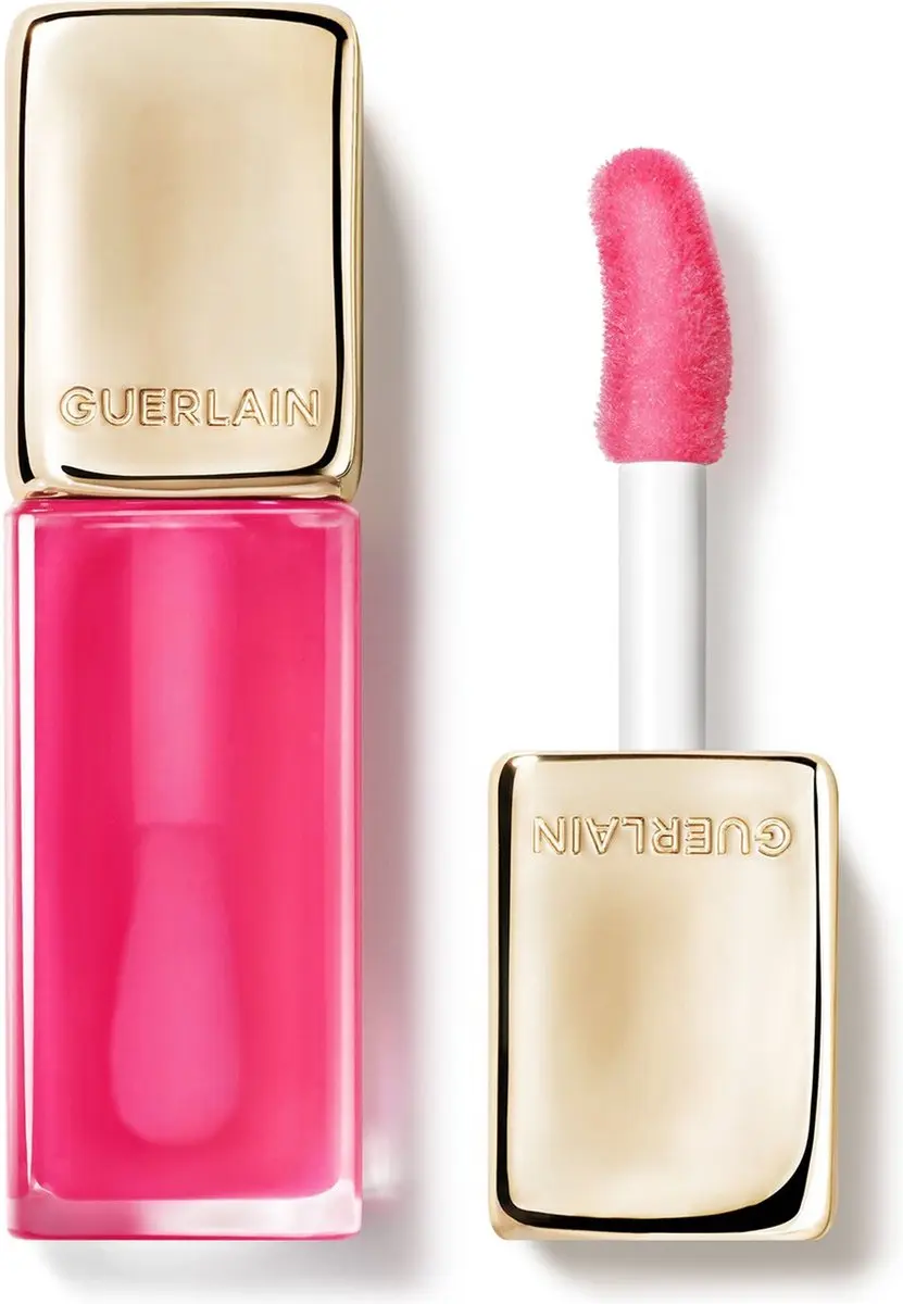 Guerlain Kisskiss Bee Glow Oil 458 Rose Glow 9.5ml - afbeelding 6 van 6