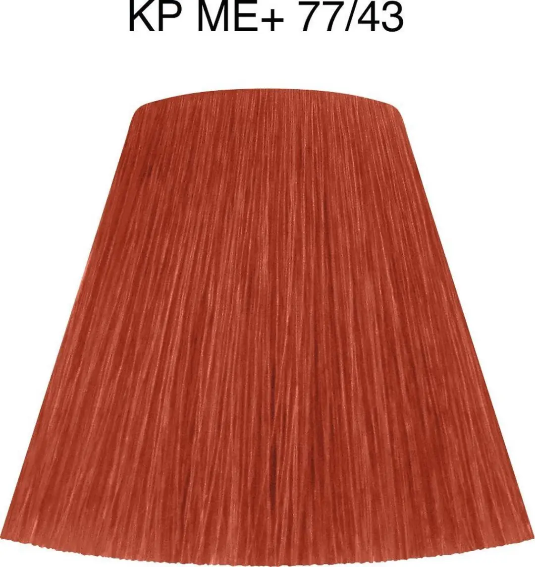 Wella Professionals Koleston Me+ 77/43 Permanent Haarkleur - 60ml - Rood