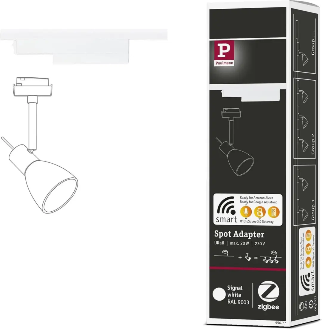 Paulmann URail Zigbee 3.0 Railadapter