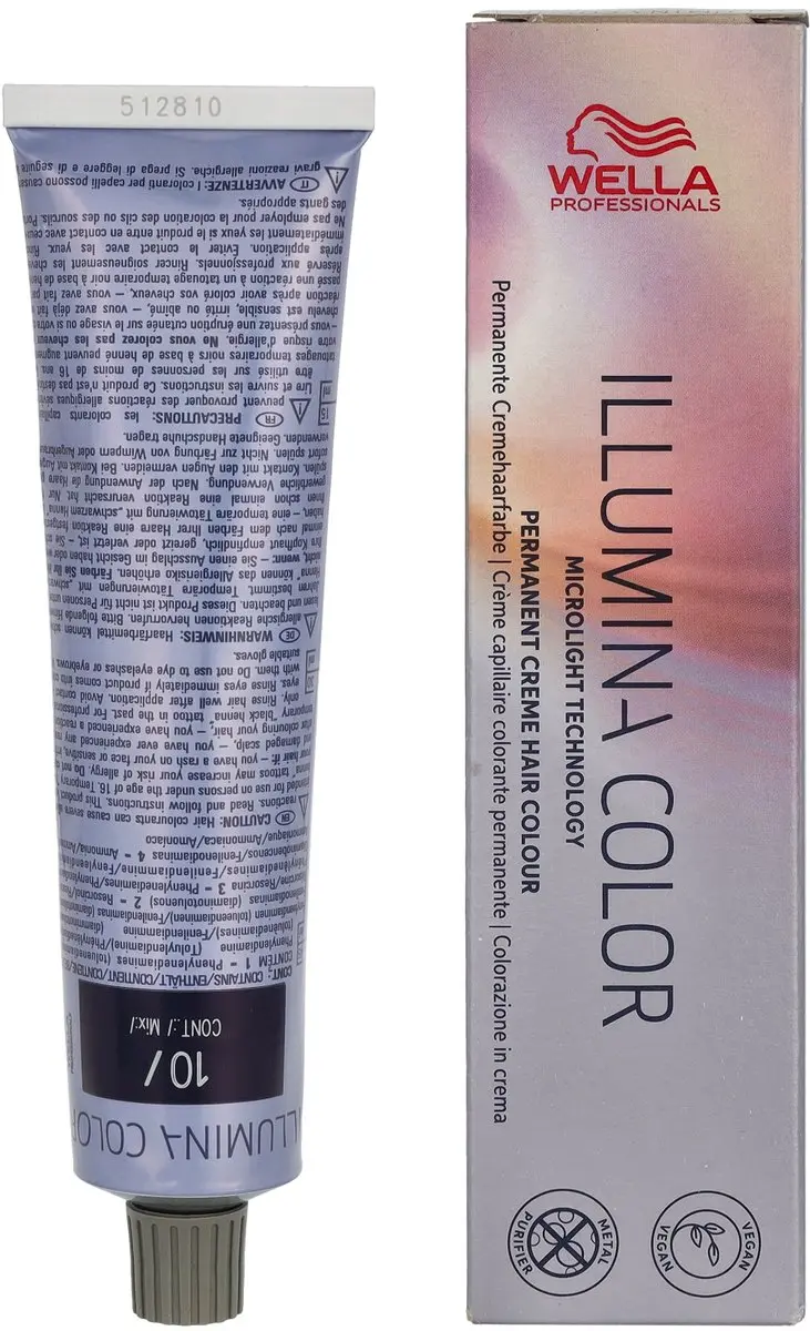 Wella Professionals Illumina Color Haarverf 10 - 150ml - Zwart