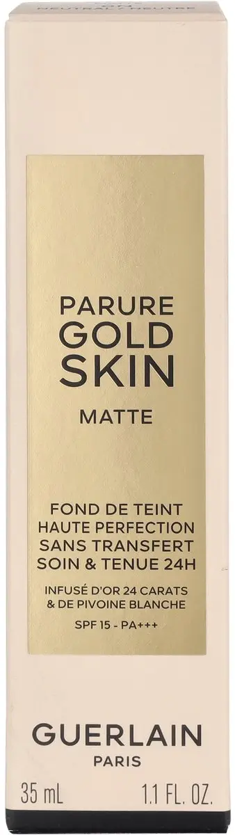 Guerlain Parure Gold Skin Matte Foundation 35ml - 0N Neutral
